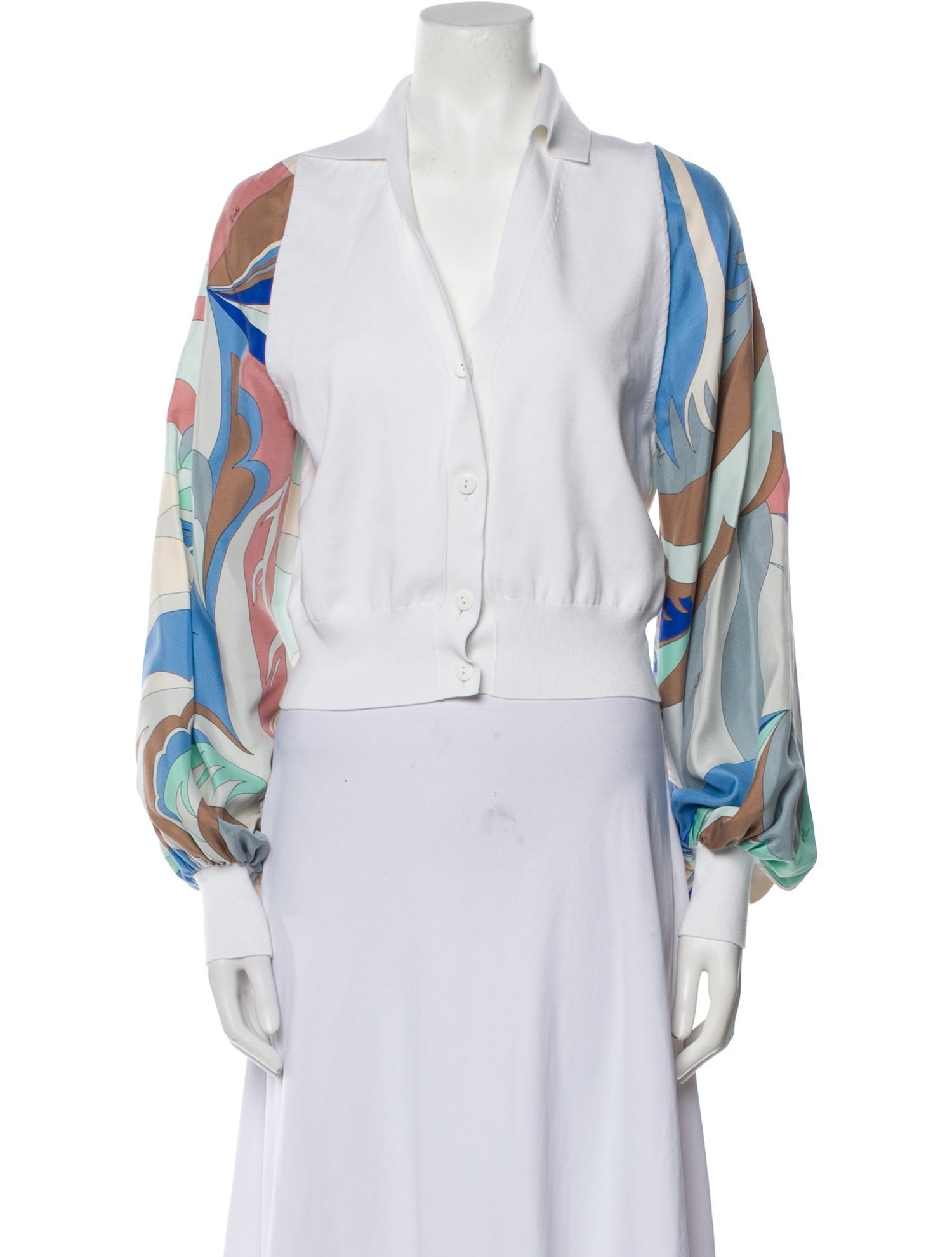 Emilio Pucci Silk Printed Jacket