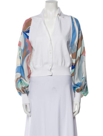 Emilio Pucci Silk Printed Jacket