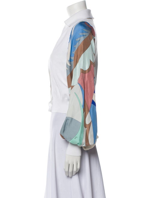 Emilio Pucci Silk Printed Jacket