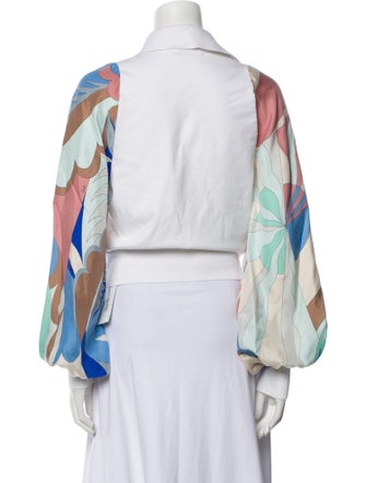 Emilio Pucci Silk Printed Jacket