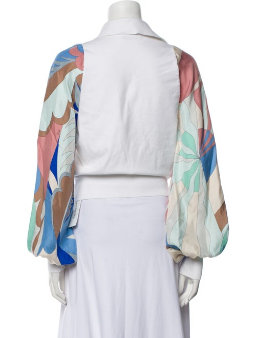 Emilio Pucci Silk Printed Jacket