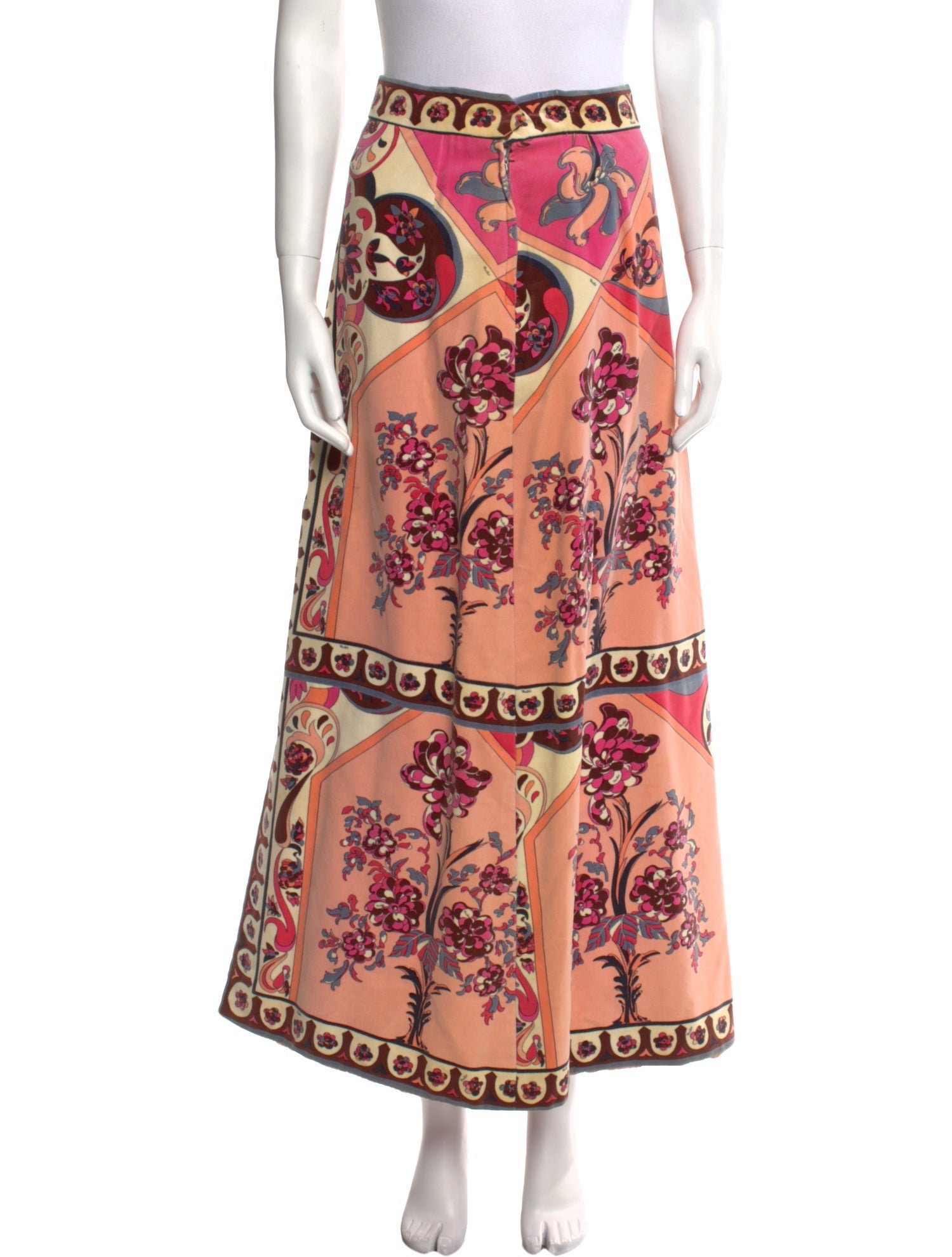 Emilio Pucci Vintage Midi Length Skirt