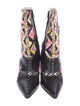Emilio Pucci Leather Printed Boots