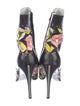 Emilio Pucci Leather Printed Boots