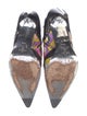 Emilio Pucci Leather Printed Boots
