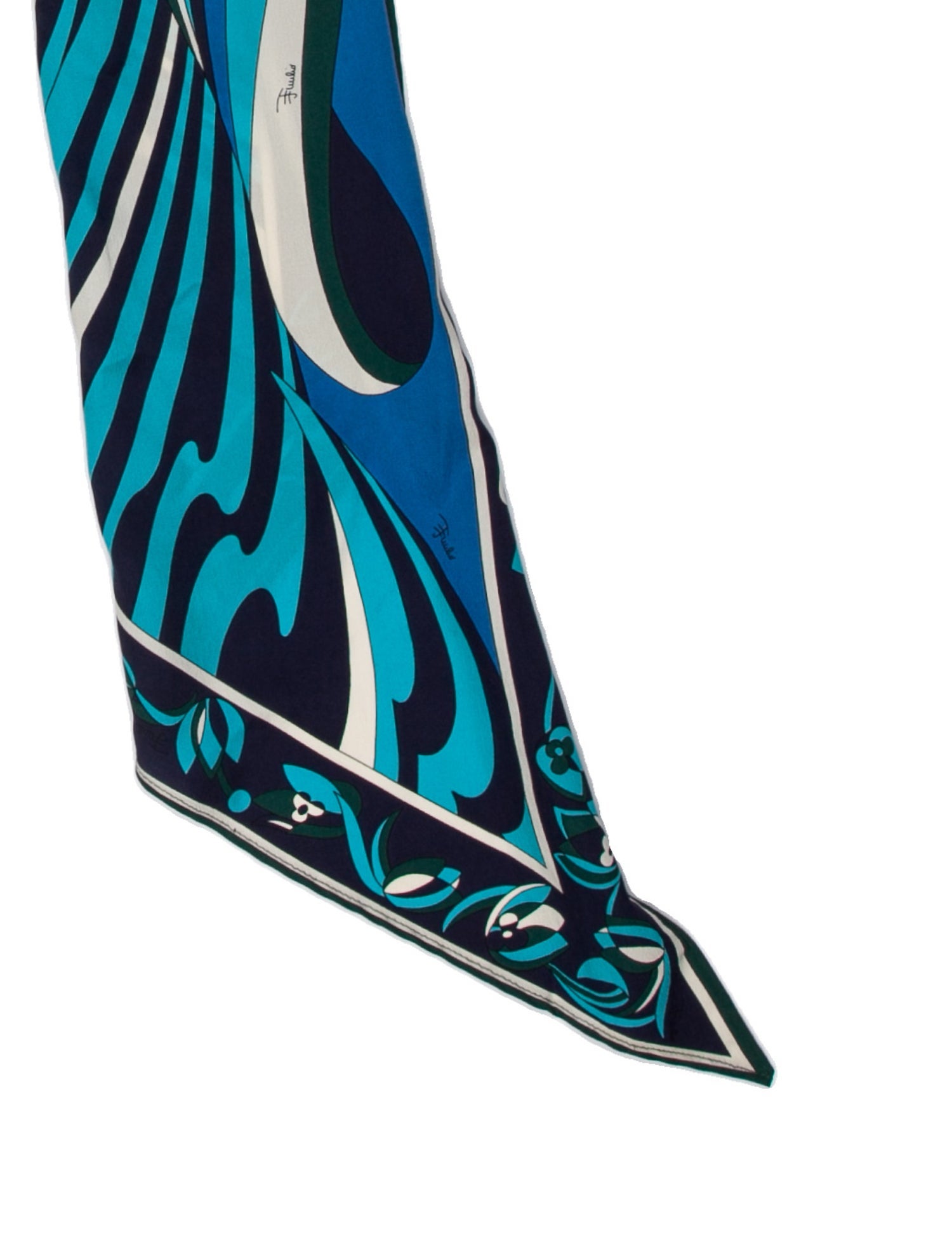 Emilio Pucci Silk Printed Scarf