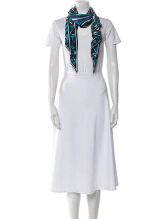 Emilio Pucci Silk Printed Scarf