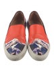 Emilio Pucci Leather Printed Sneakers