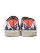Emilio Pucci Leather Printed Sneakers