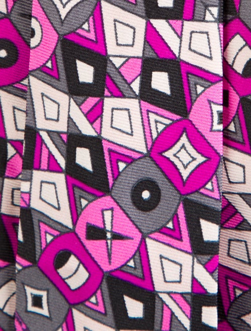 Emilio Pucci Patterned Silk Tie