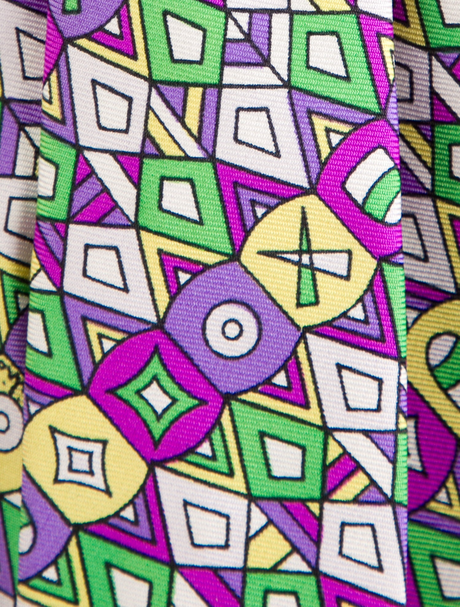 Emilio Pucci Printed Silk Tie