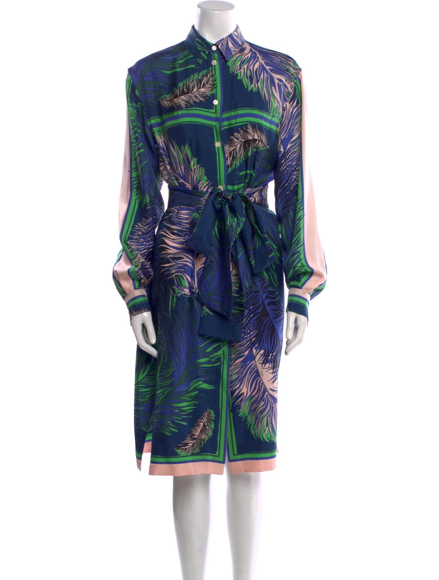 Emilio Pucci Silk Midi Length Dress