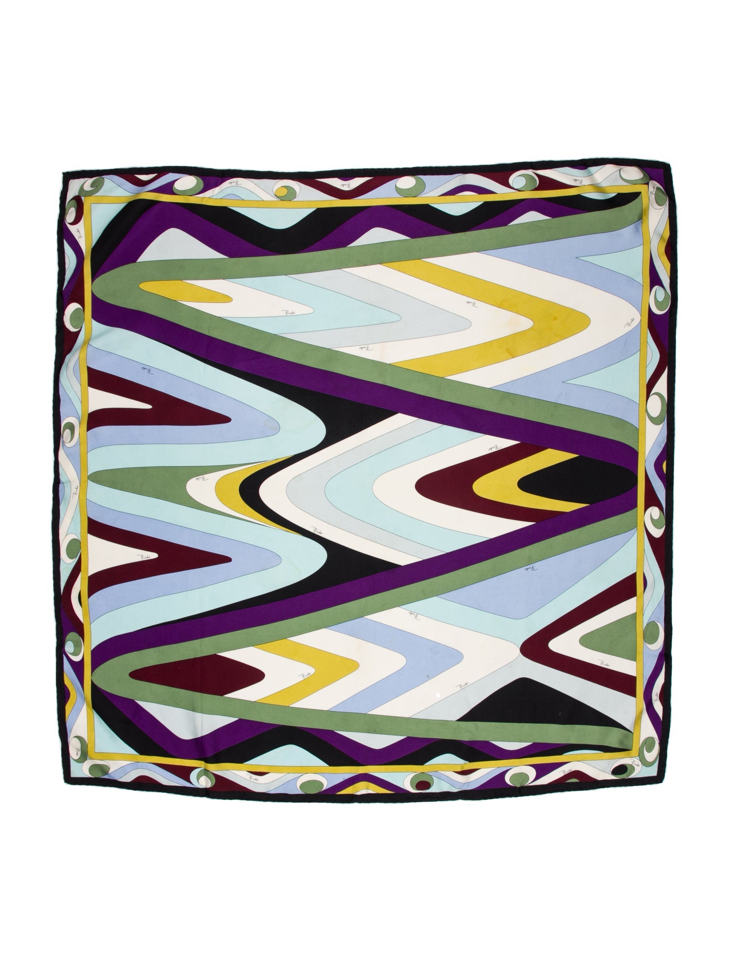 Emilio Pucci Silk Printed Scarf