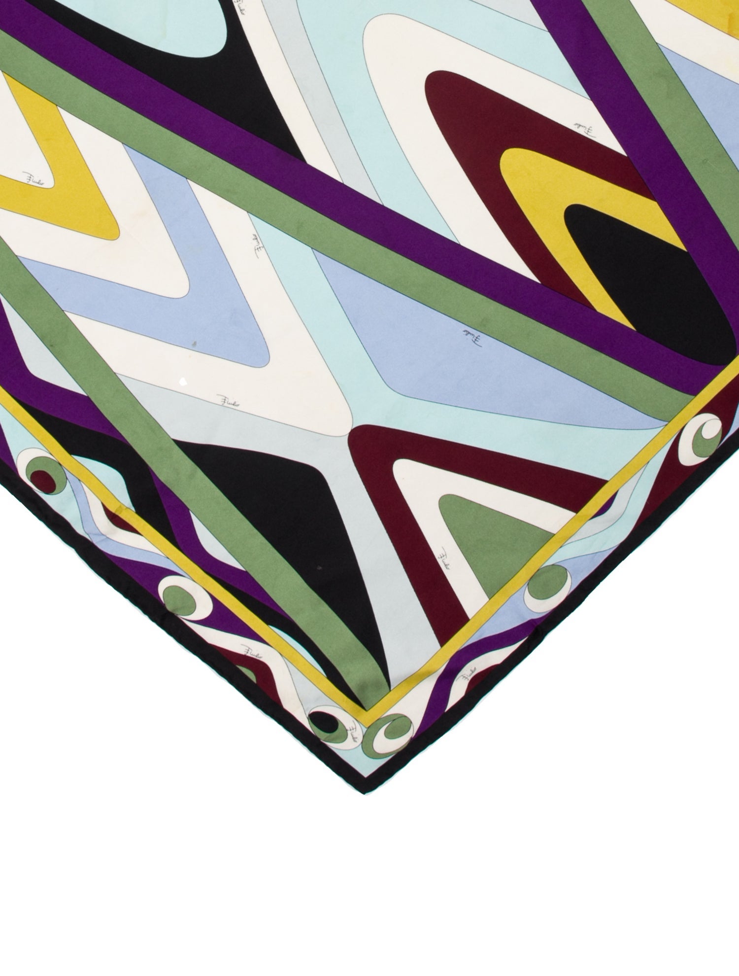Emilio Pucci Silk Printed Scarf