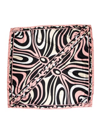 Emilio Pucci Silk Printed Scarf