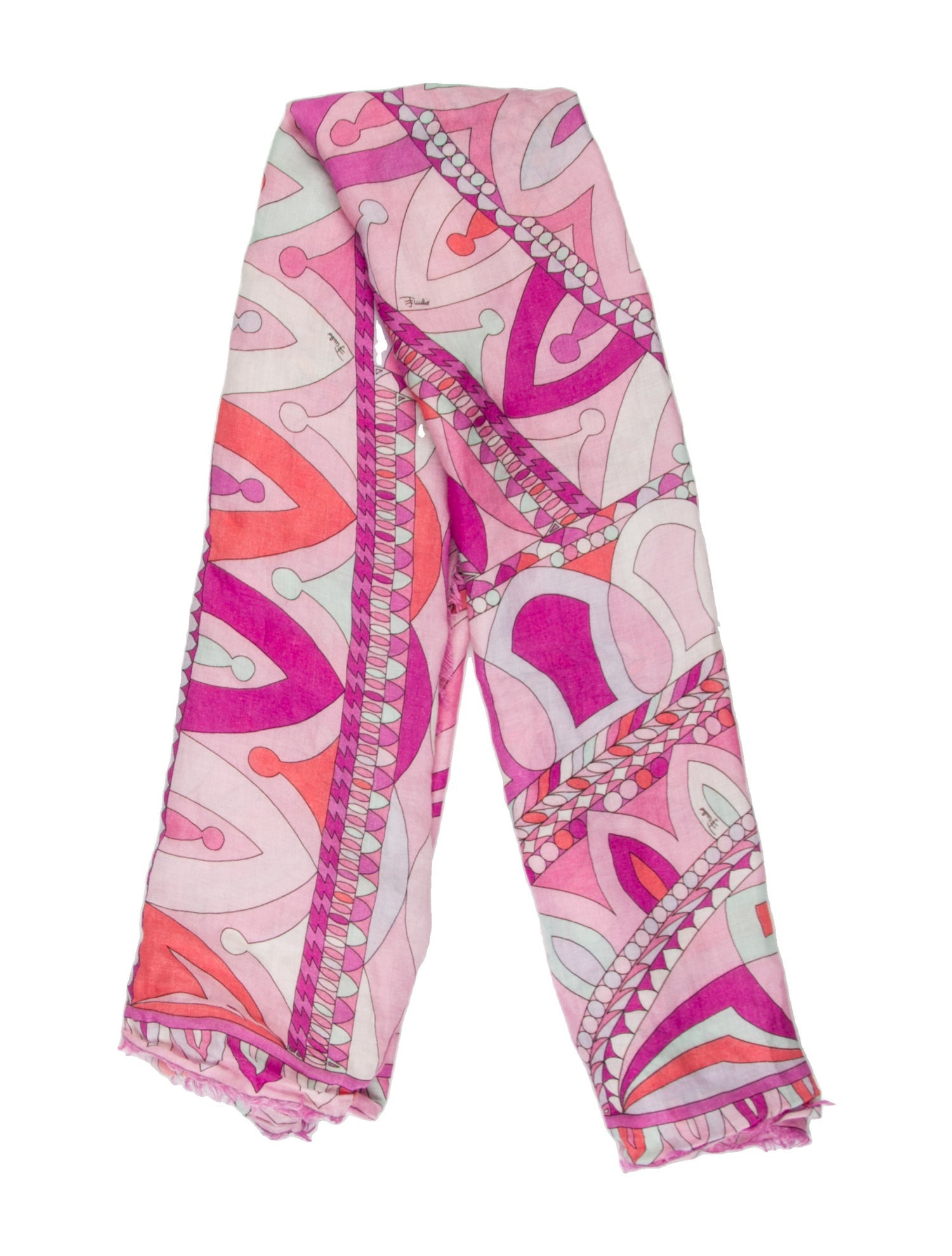 Emilio Pucci Silk Printed Scarf