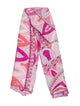 Emilio Pucci Silk Printed Scarf