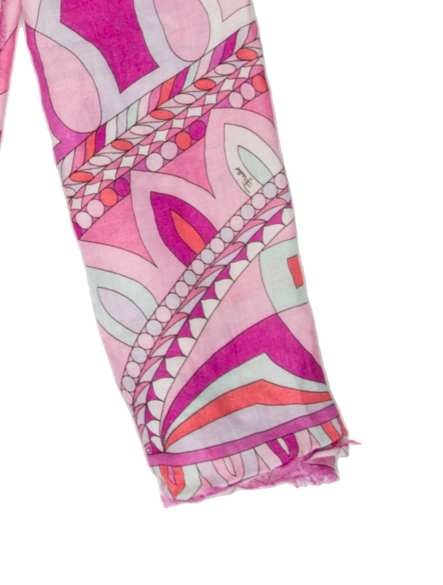 Emilio Pucci Silk Printed Scarf