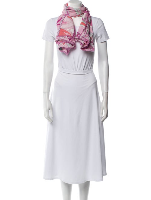 Emilio Pucci Silk Printed Scarf