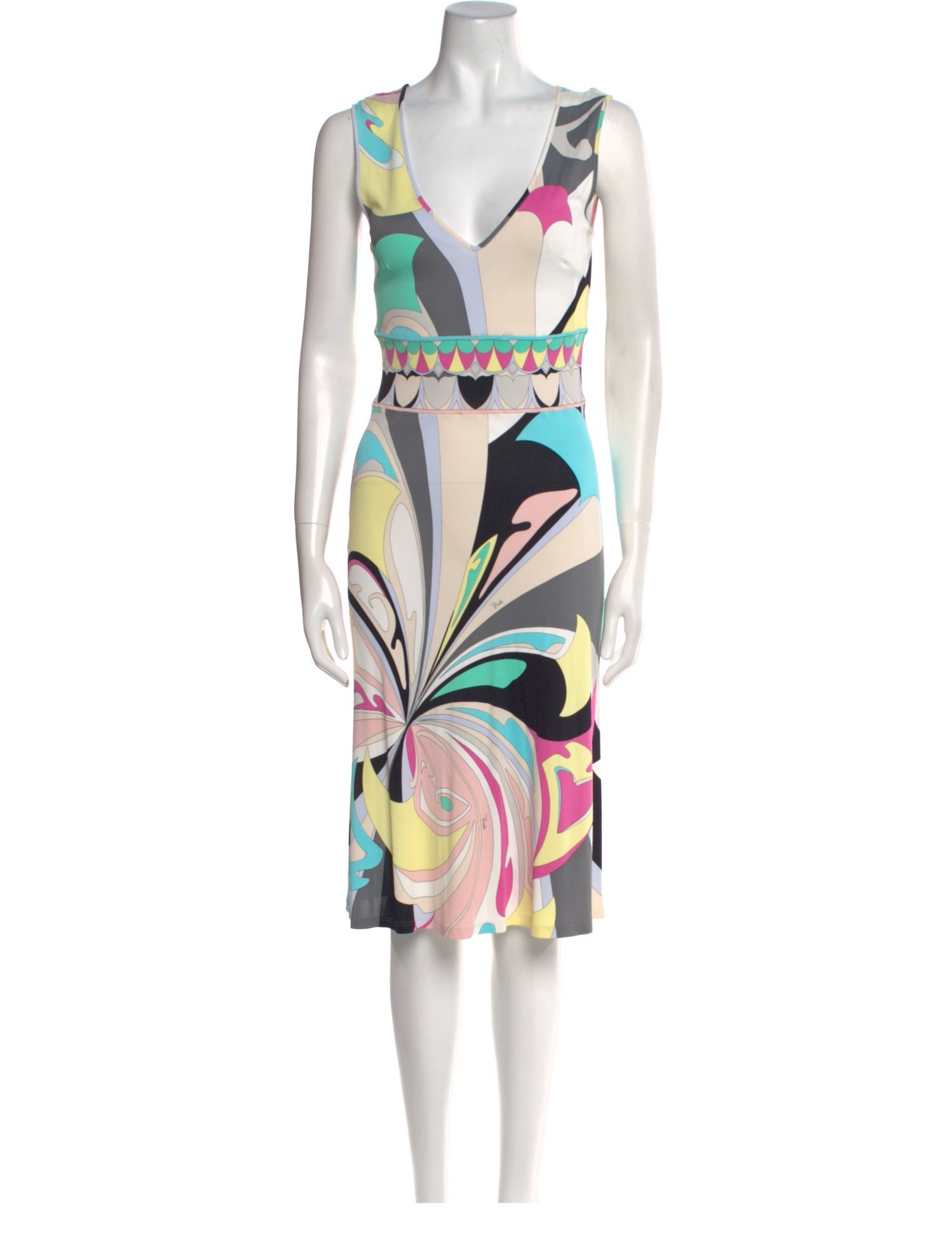 Emilio Pucci Vintage Midi Length Dress