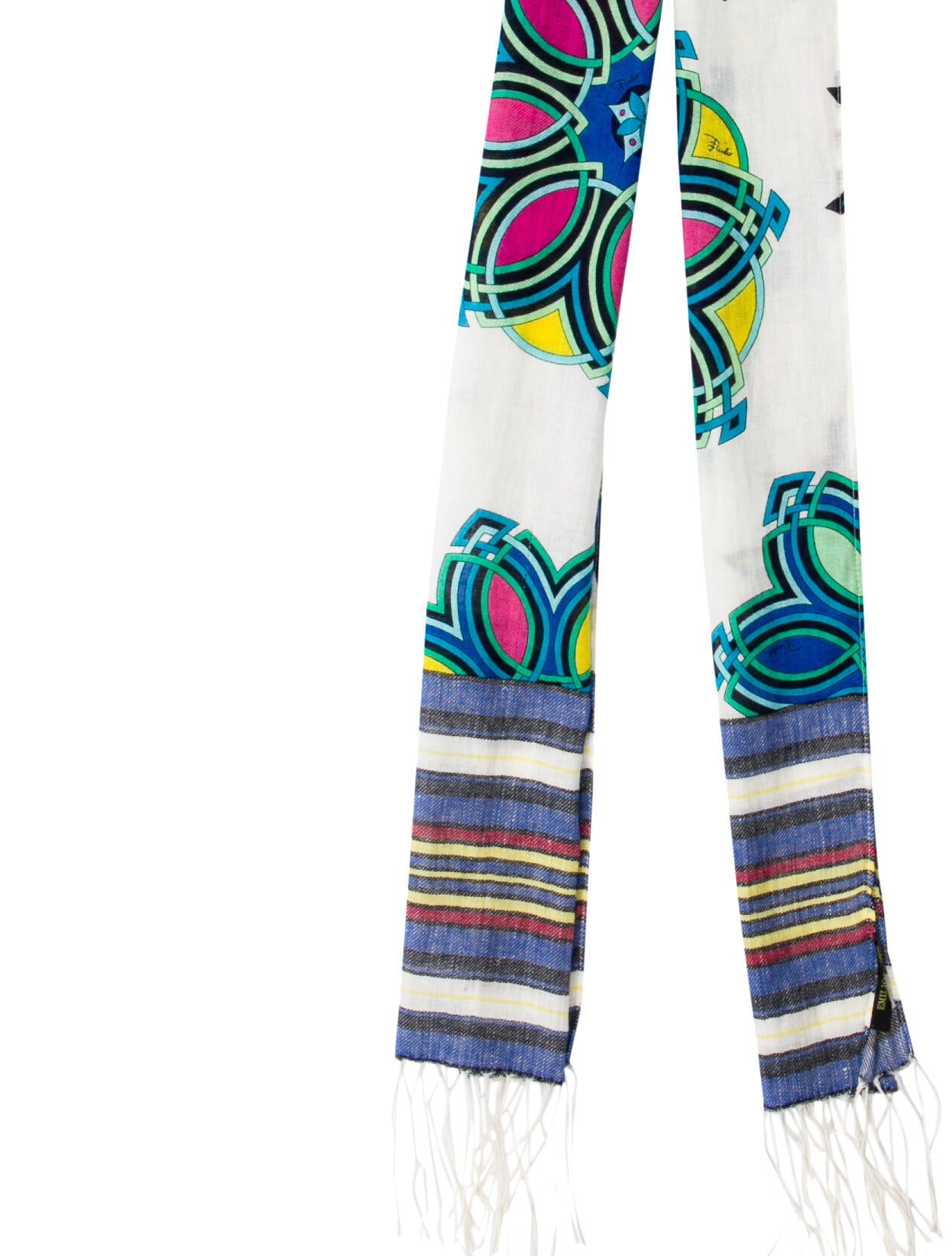 Emilio Pucci Striped Scarf
