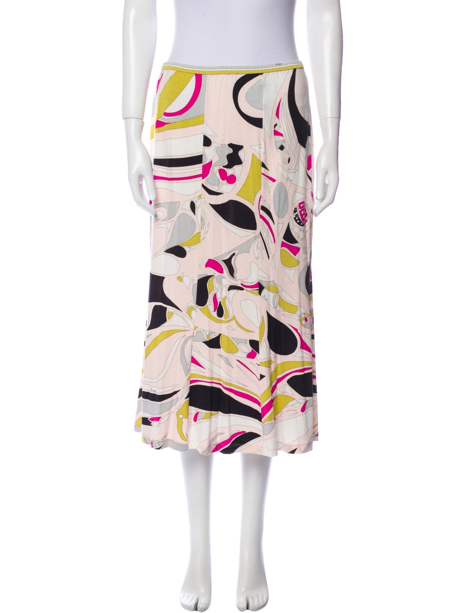 Emilio Pucci Vintage Midi Length Skirt