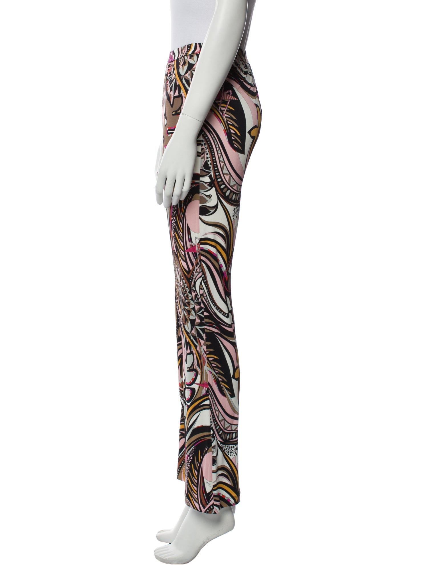 Emilio Pucci Printed Wide Leg Pants