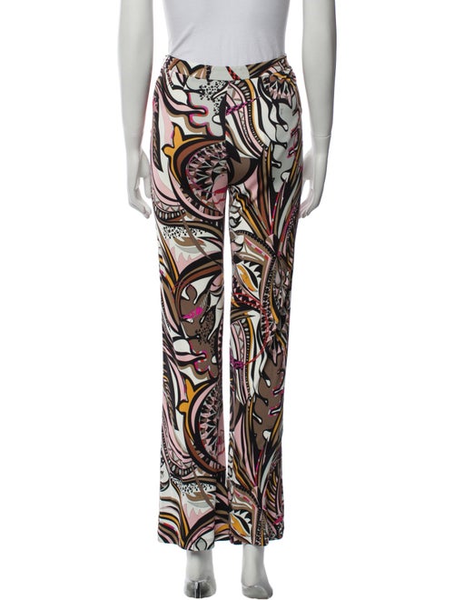 Emilio Pucci Printed Wide Leg Pants