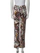 Emilio Pucci Printed Wide Leg Pants