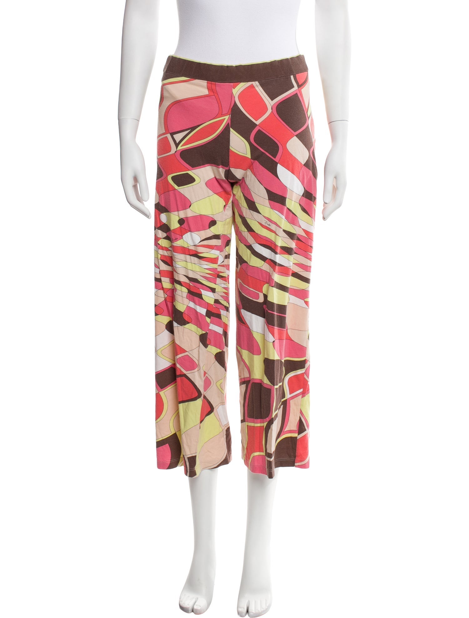 Emilio Pucci Vintage Wide Leg Pants