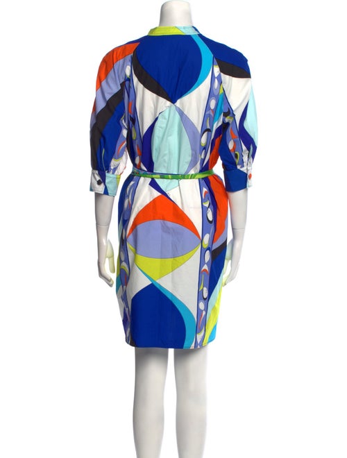 Emilio Pucci Printed Mini Dress