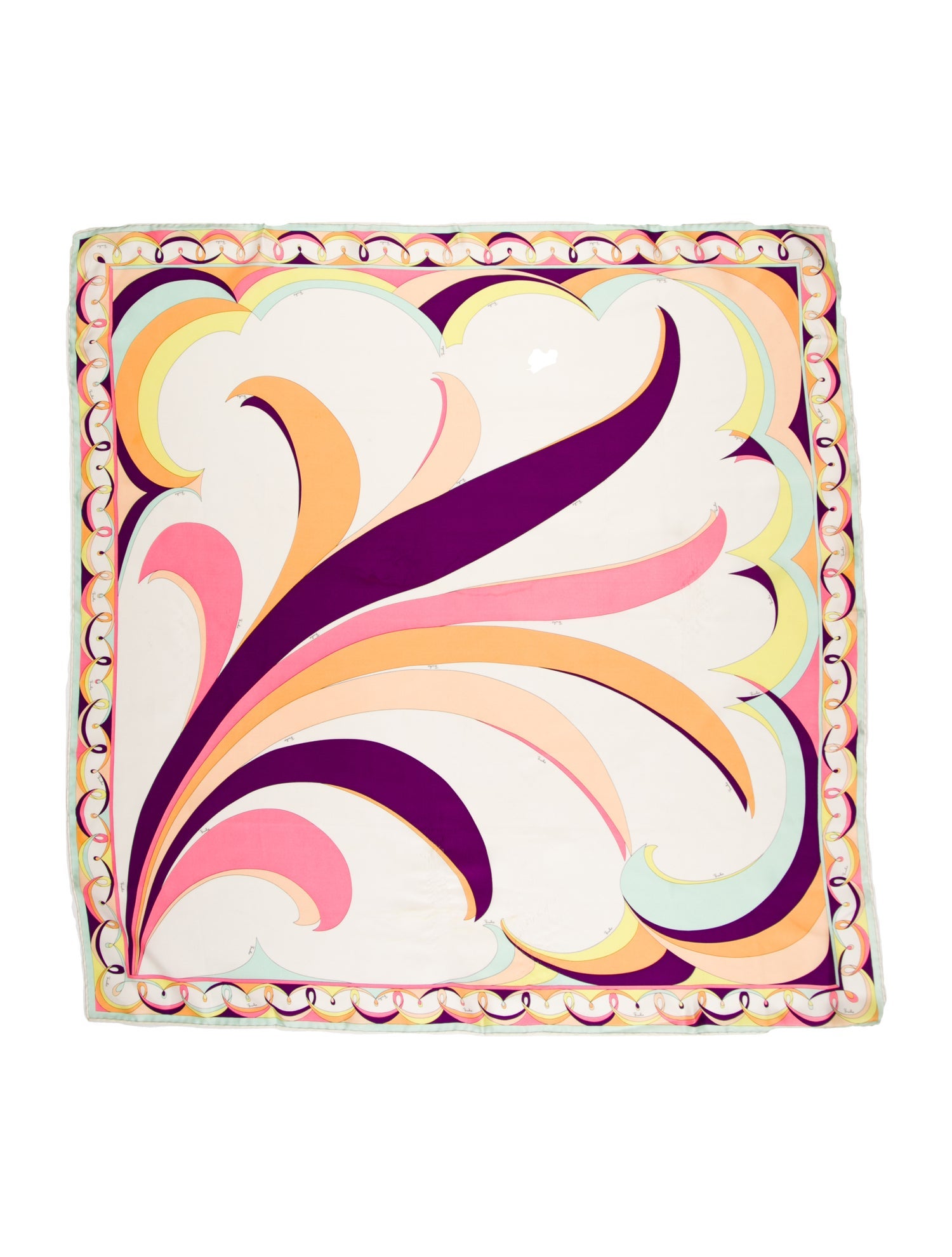 Emilio Pucci Silk Printed Scarf