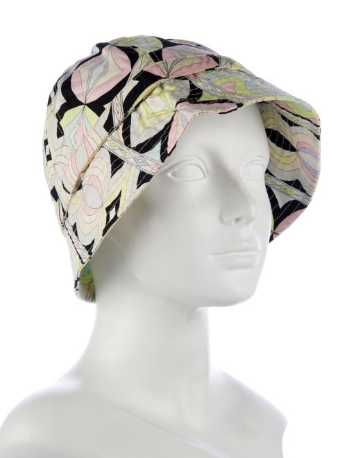 Emilio Pucci Cotton Bucket Hat With Patterned Design