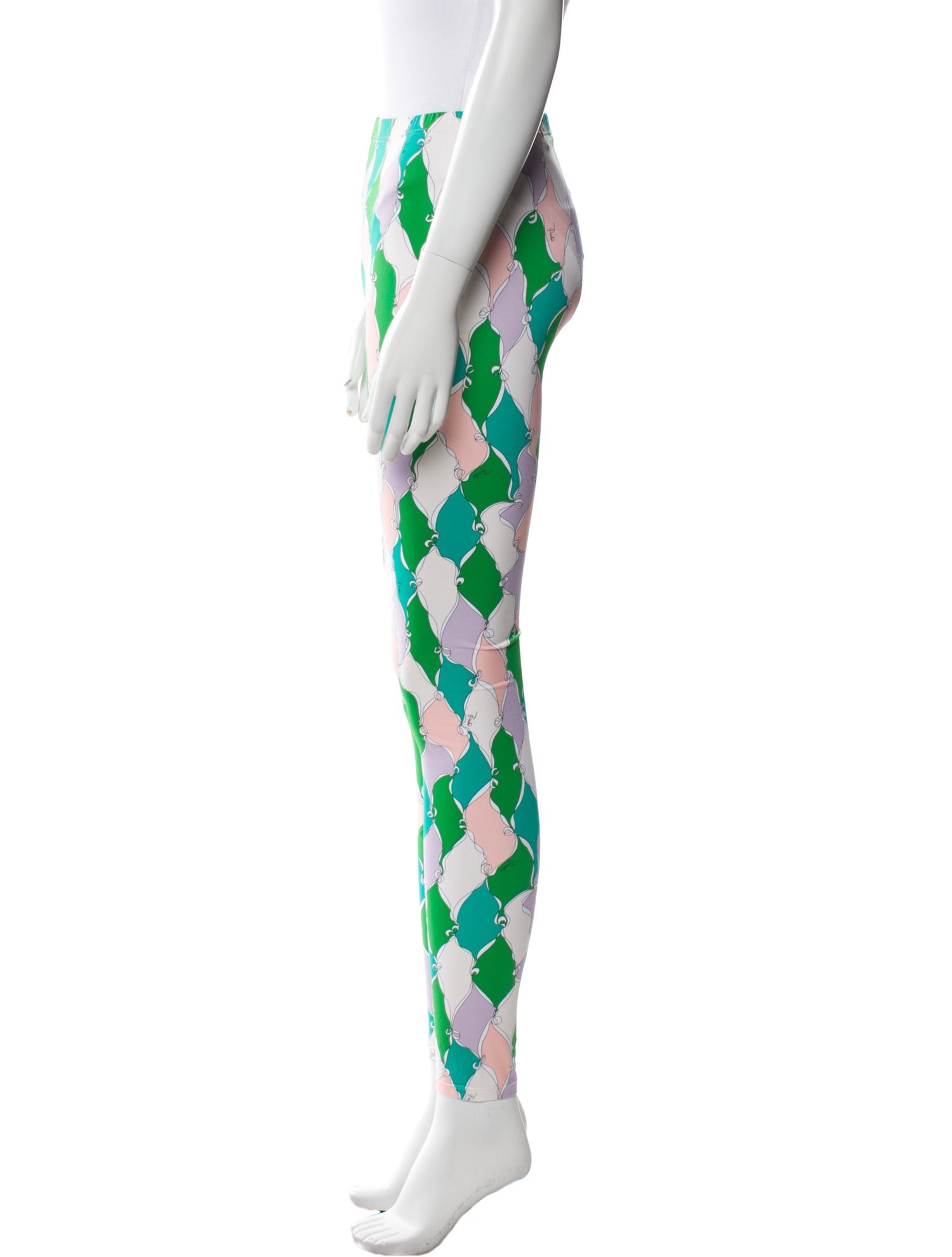 Emilio Pucci Printed Skinny Leg Pants