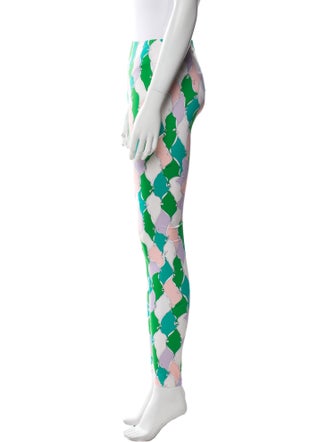 Emilio Pucci Printed Skinny Leg Pants
