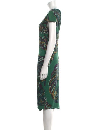 Emilio Pucci Printed Knee-Length Dress