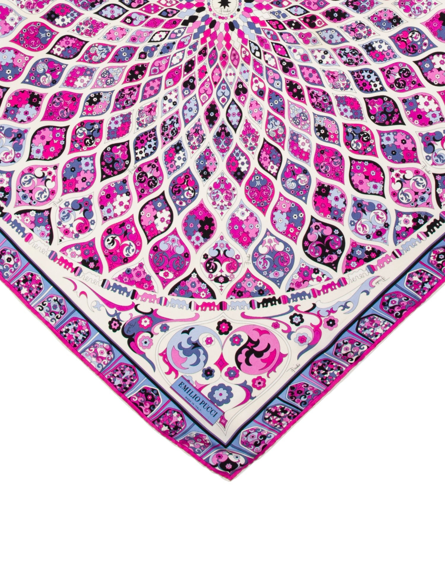 Emilio Pucci Silk Printed Scarf
