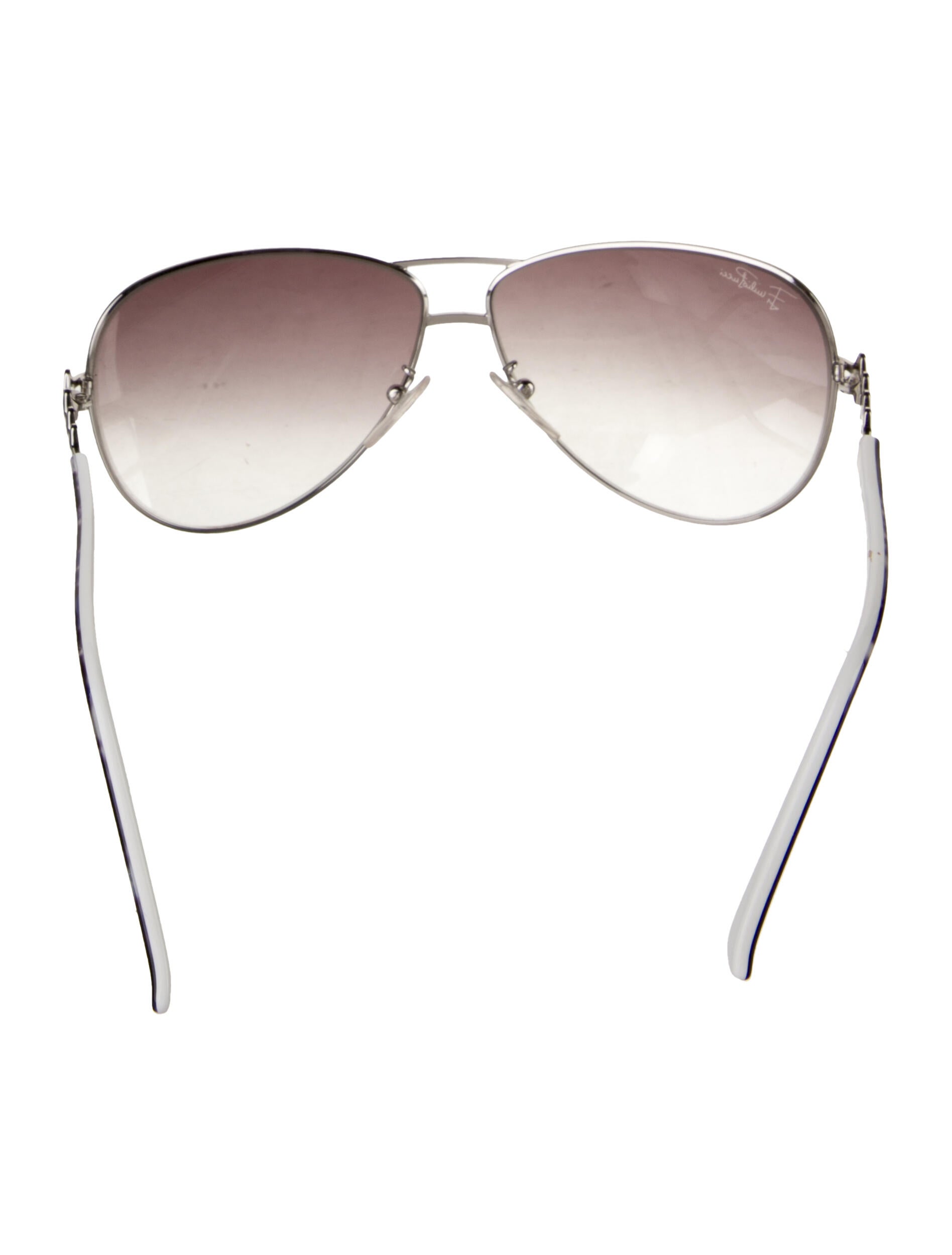 Emilio Pucci Aviator Gradient Sunglasses