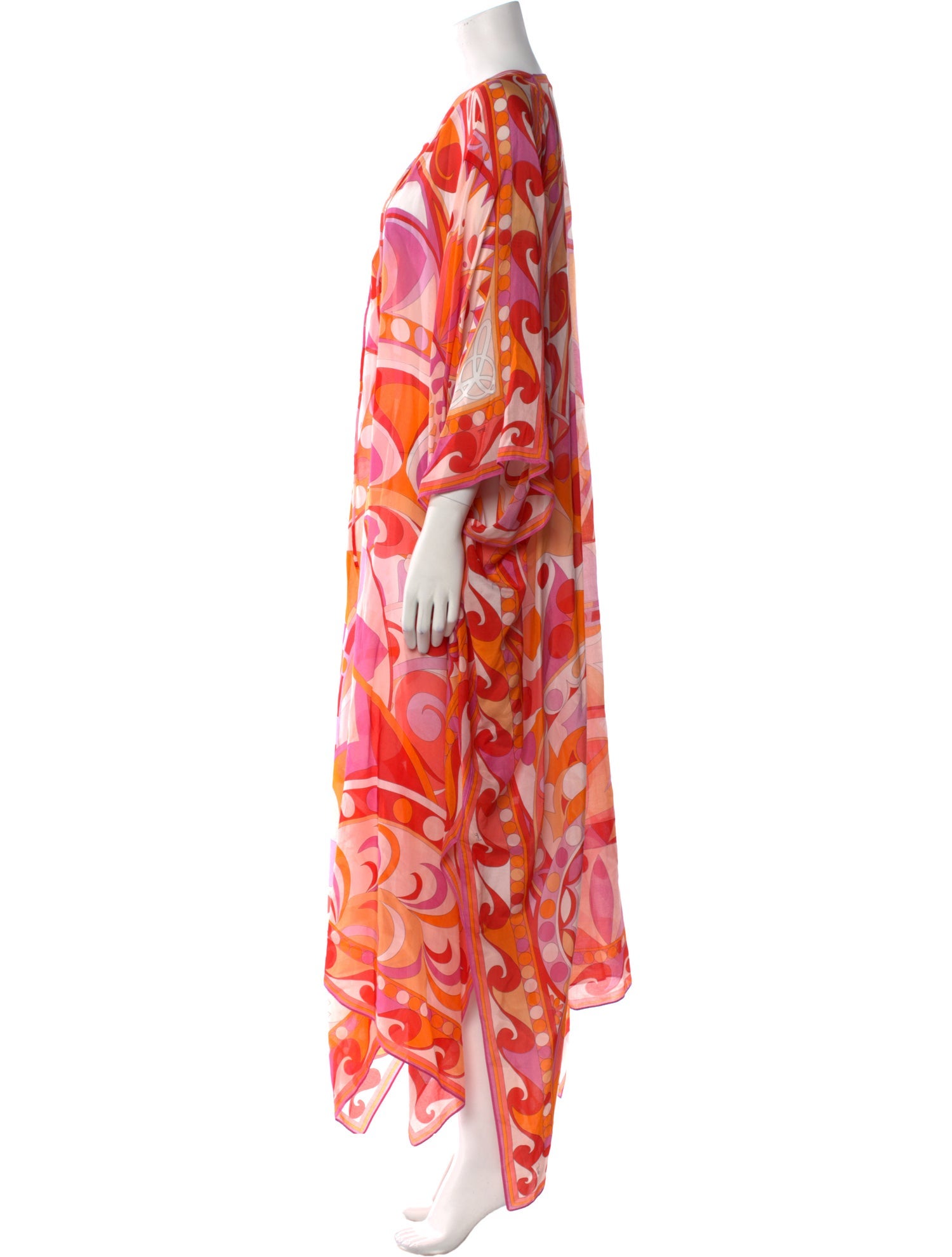 Emilio Pucci Printed Long Dress w/ Tags