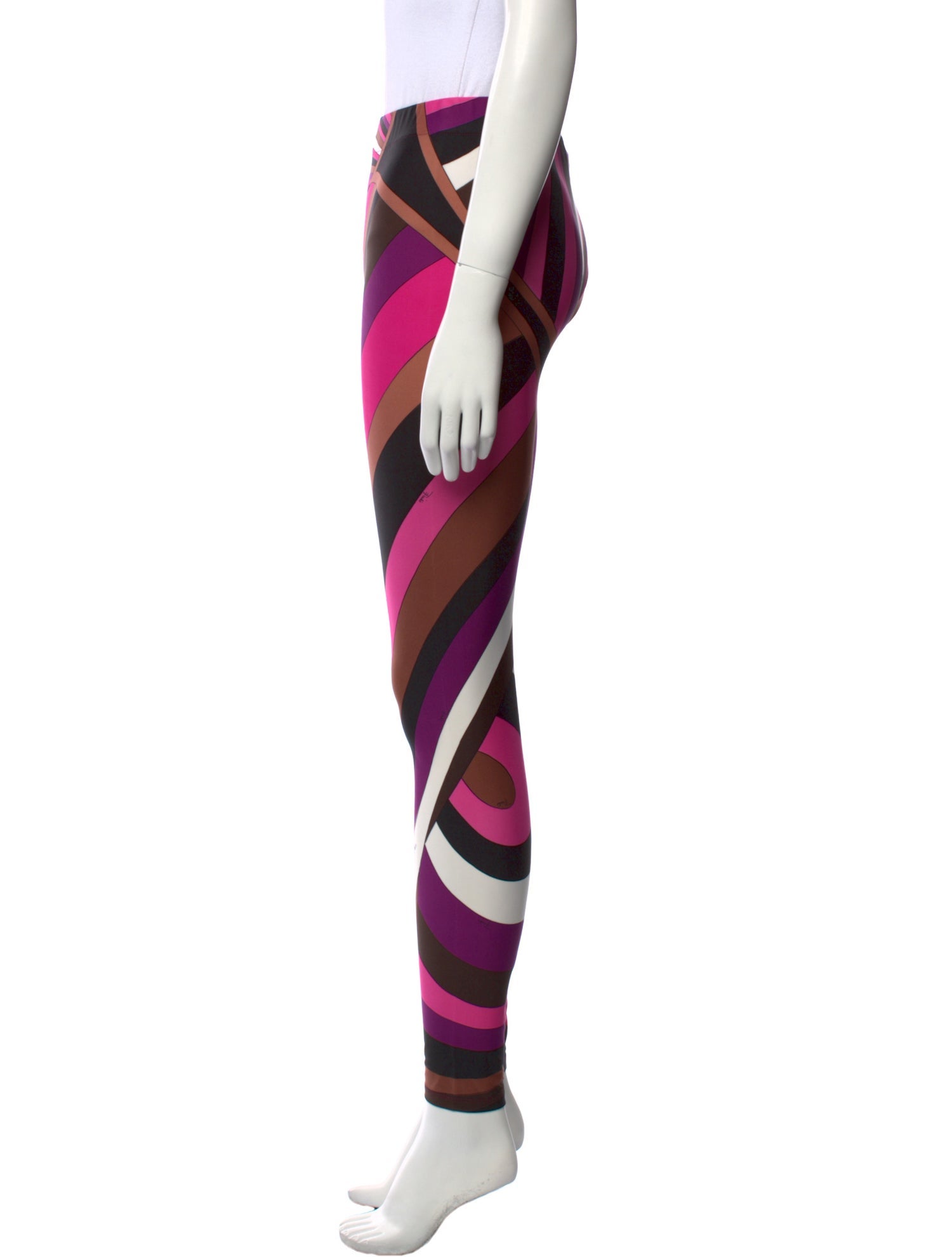 Emilio Pucci Striped Skinny Leg Pants