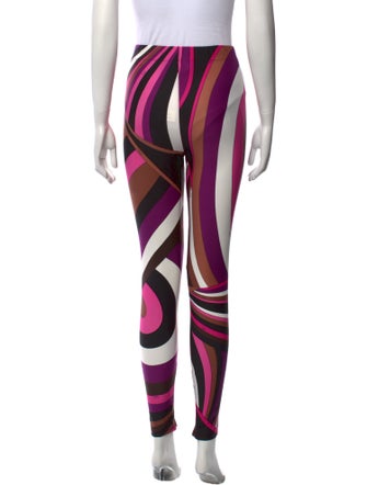 Emilio Pucci Striped Skinny Leg Pants