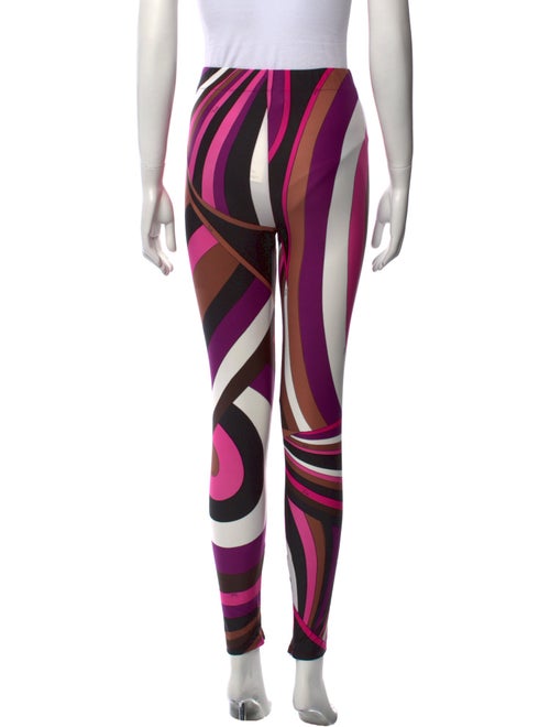 Emilio Pucci Striped Skinny Leg Pants