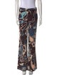 Emilio Pucci Silk Wide Leg Pants