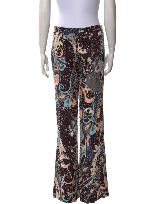 Emilio Pucci Silk Wide Leg Pants