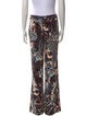 Emilio Pucci Silk Wide Leg Pants
