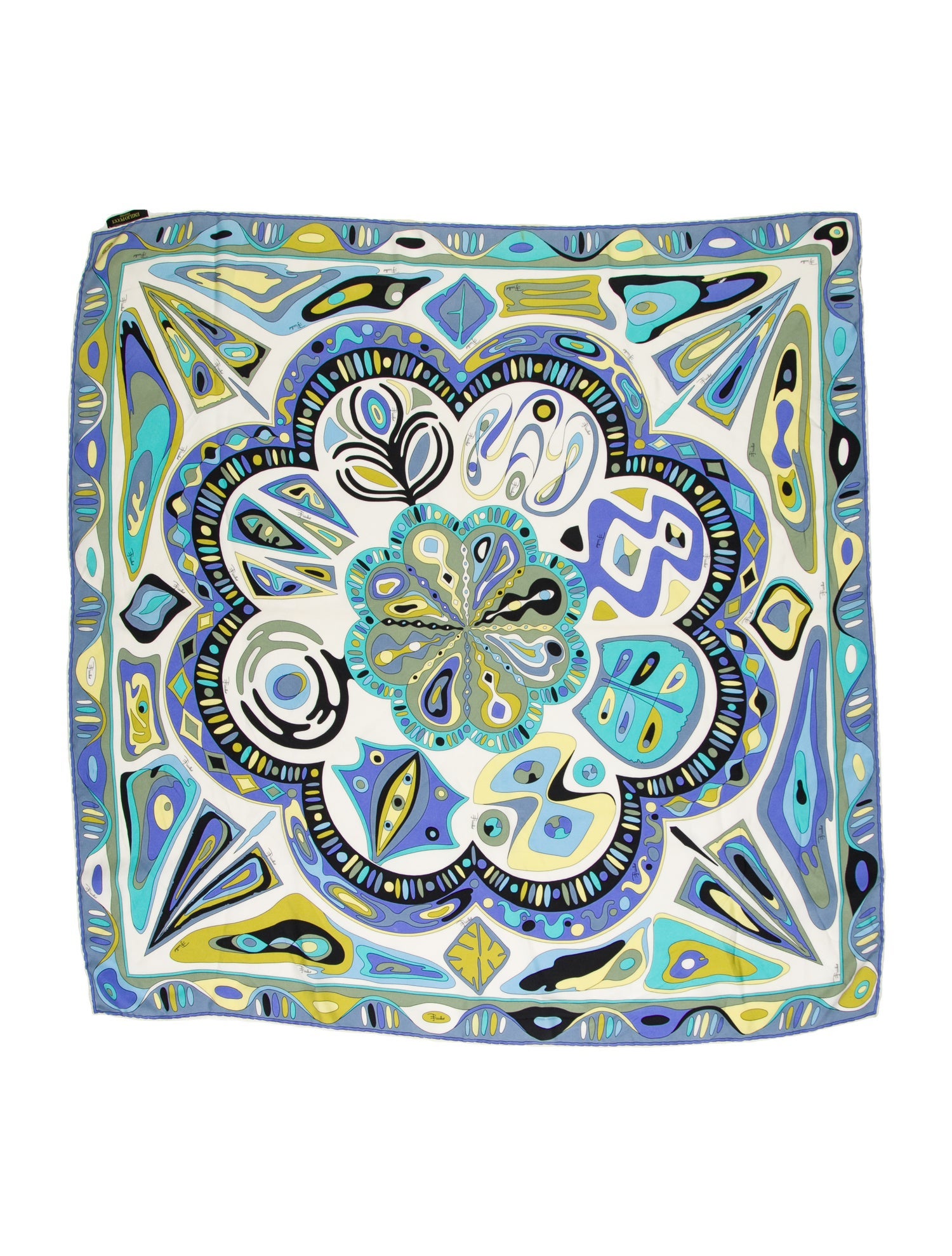 Emilio Pucci Silk Printed Scarf
