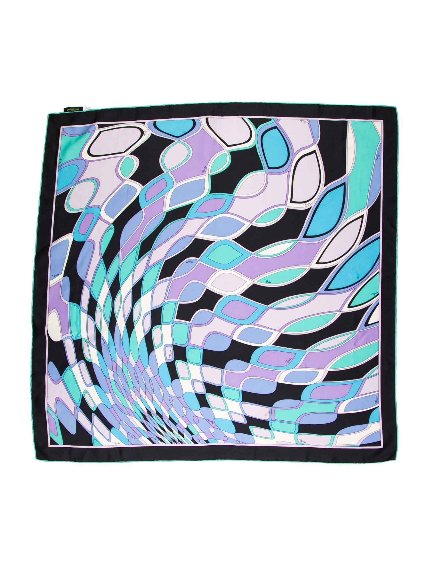 Emilio Pucci Silk Printed Scarf