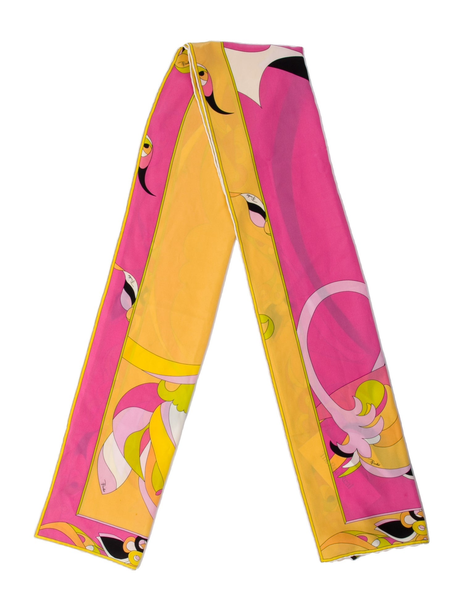 Emilio Pucci Silk Printed Scarf