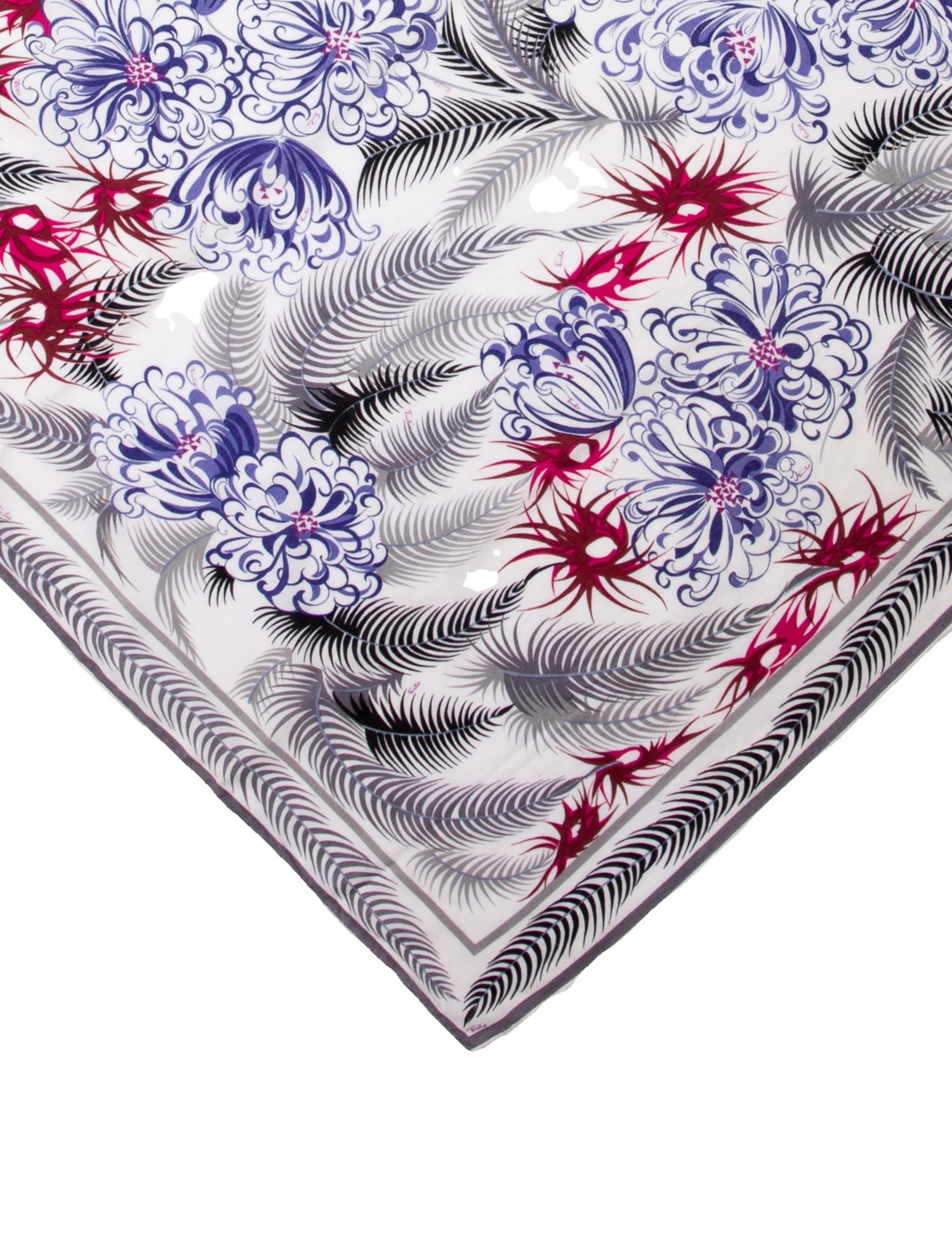 Emilio Pucci Floral Print Scarf