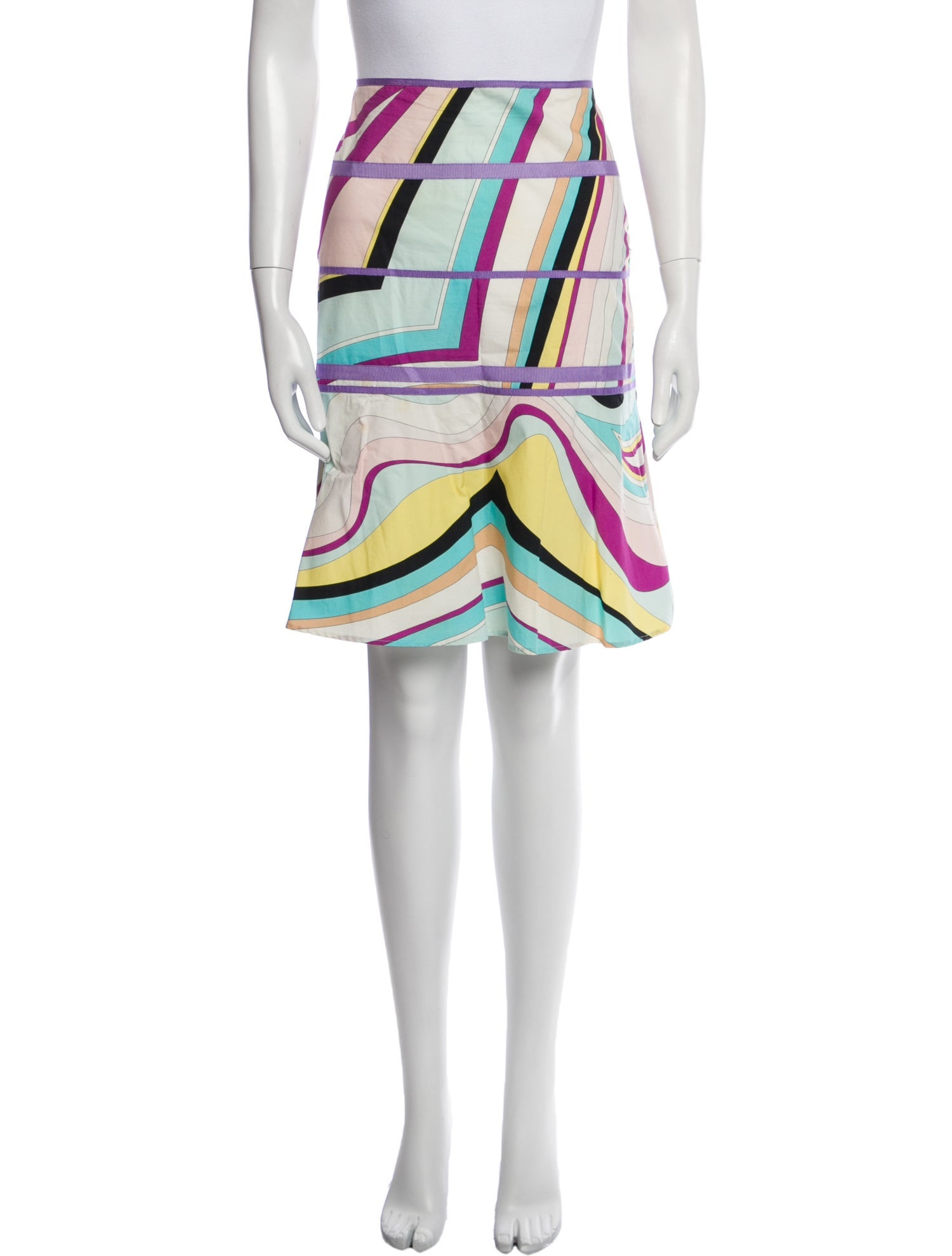 Emilio Pucci Vintage Knee-Length Skirt